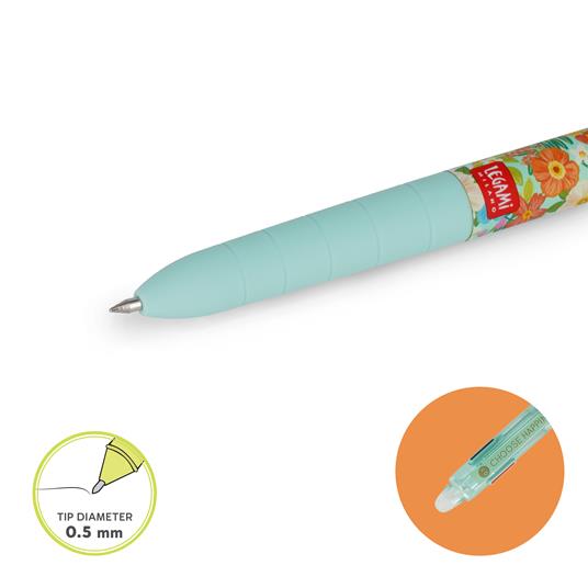 Legami  3-Colour Erasable Gel Pen - Make mistakes