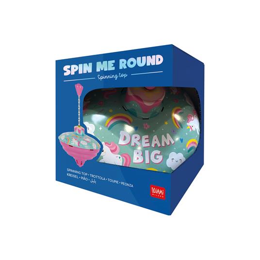 Legami  Spinning Top - Spin Me Round - UNICORN