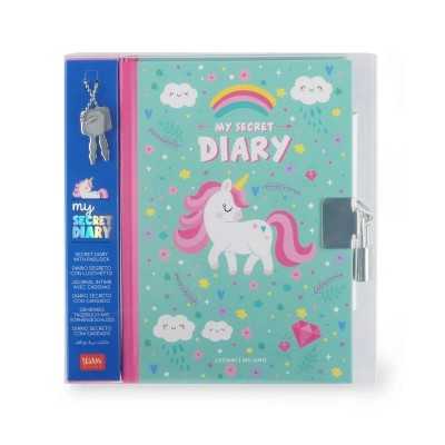 Legami  Secret Diary With Padlock - UNICORNO