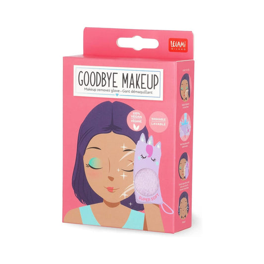 Legami  Make-Up Remover Glove - Goodby UNICORN