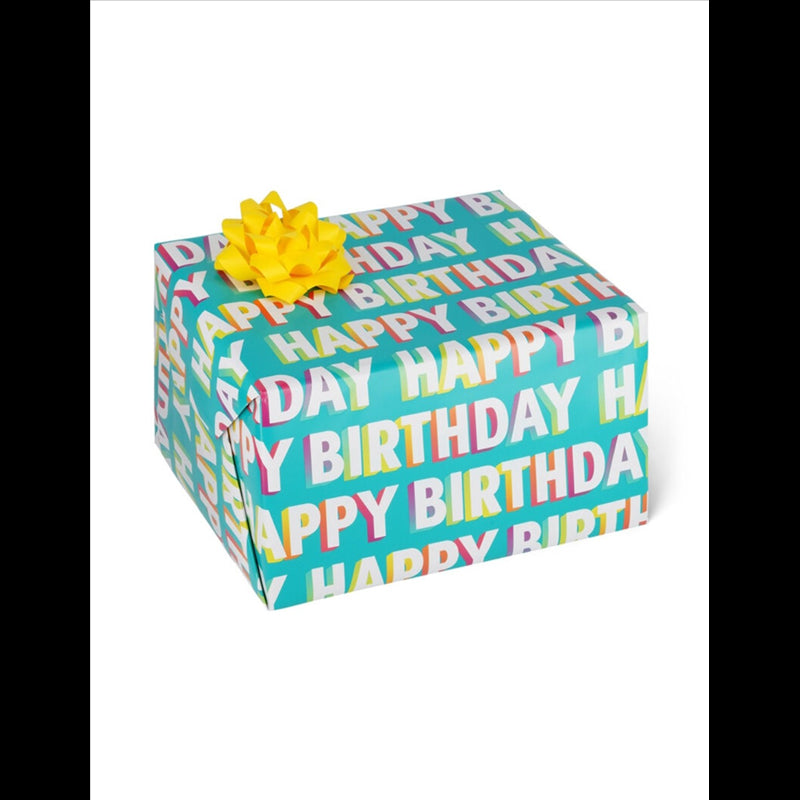 Legami  Wrapping Paper - Happy Birthday