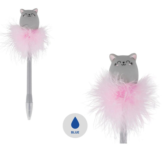 Legami  Light-Up Cat Ballpoint Pen - Writing is magic