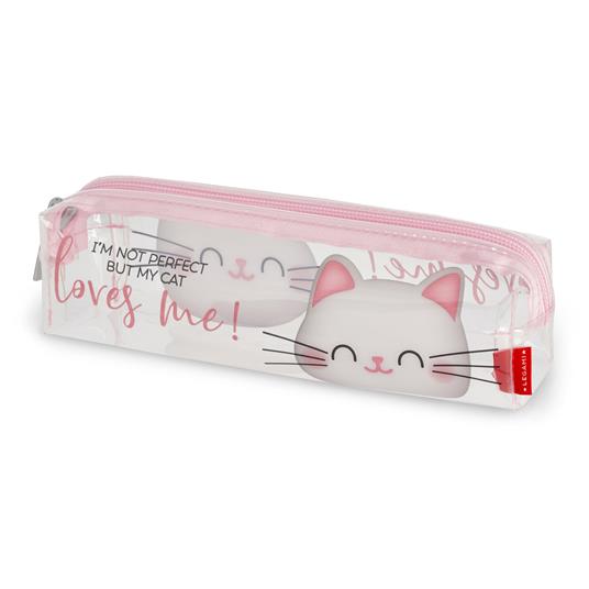 Legami  Transparent Pencil Case - KITTY