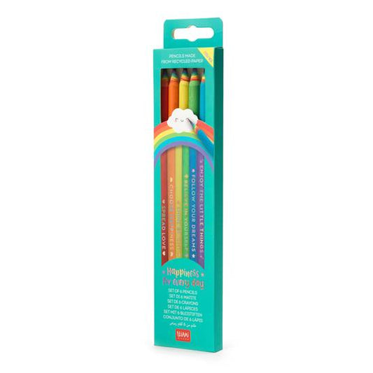 Legami  Set Of 6 Hb Graphite Pencils M