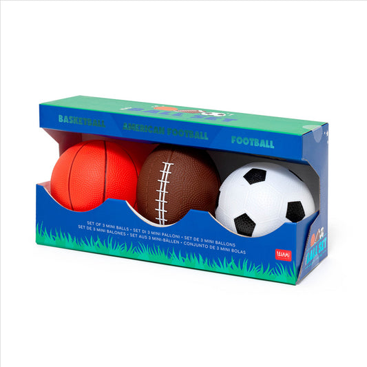 Legami  Set Of 3 Mini Balls - Mini Balls