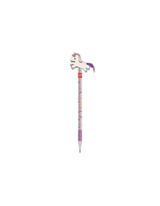 Legami  Pencil With Eraser - Unicorn -legami