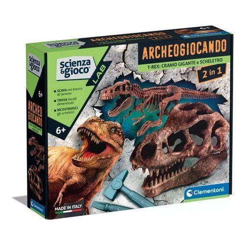 Archeogiocando - Dig Kit T-Rex CLEMENTONI 