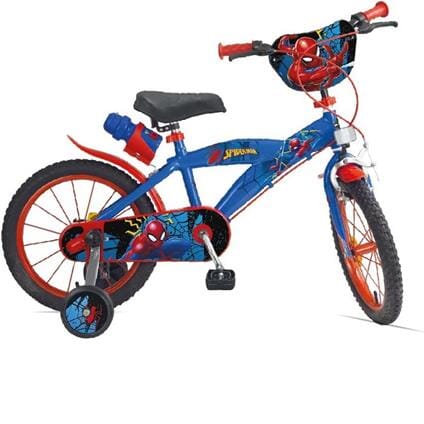 Bicicletta 14" SPIDERMAN ALBRI toysvaldichiana.it 