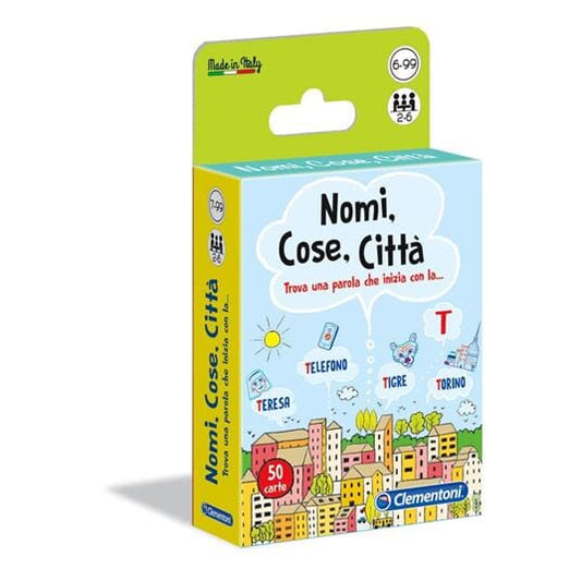 Carte Nomi, Cose, Citta CLEMENTONI 