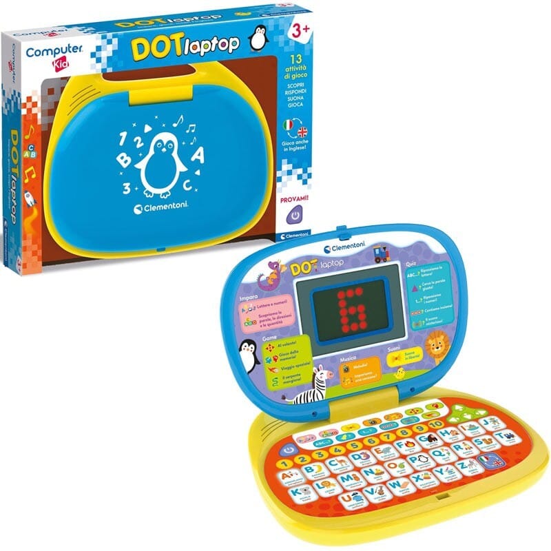 DOT LAPTOP 3+ Computer Per Bambini CLEMENTONI 