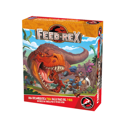 Feed Rex Gioco Da Tavolo In Italiano Party Game Red Glove Età 8+