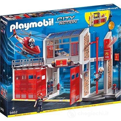 GRANDE CENTRALE DEI VIGILI DEL FUOCO PLAYMOBIL 