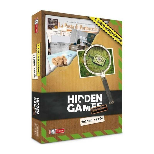 HIDDEN GAMES VELENO VERDE edizione in scatola e in italiano MS edizioni MS EDIZIONI 