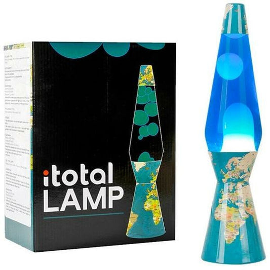 Lampada Lava Blue Maps I Total toysvaldichiana.it 