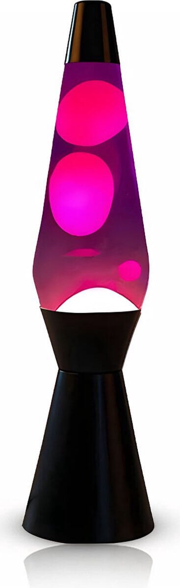 Lava Lamp Base Nera Viola/Rosa I Total toysvaldichiana.it 