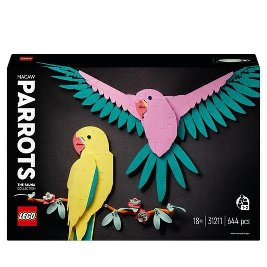 LEGO ART 31211 COLLEZIONE ANIMALI PAPPAGALLI LEGO 