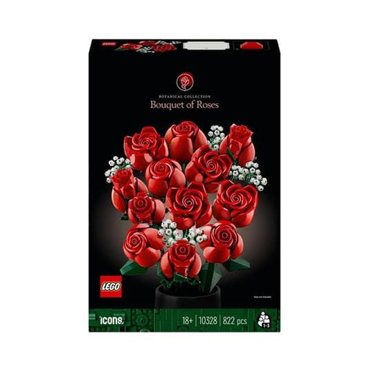 LEGO Icons 10328 Bouquet di Rose Set Fiori Finti LEGO 