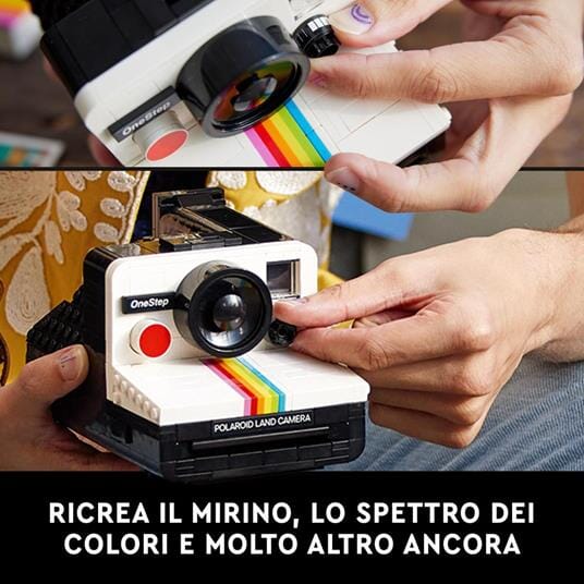 LEGO Ideas Fotocamera Polaroid OneStep SX-70 LEGO 