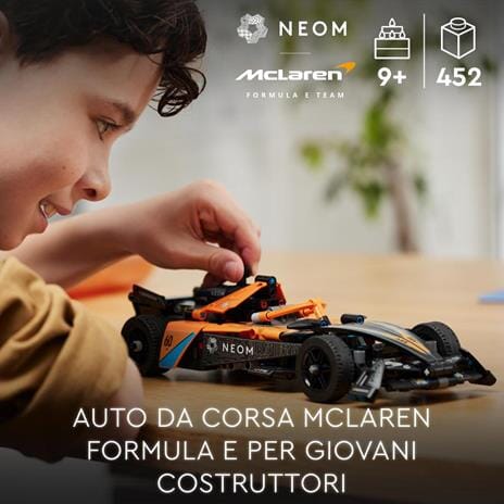 Lego Technic Neom Mclaren Formula E Race Car 42169 Giocattolo LEGO 