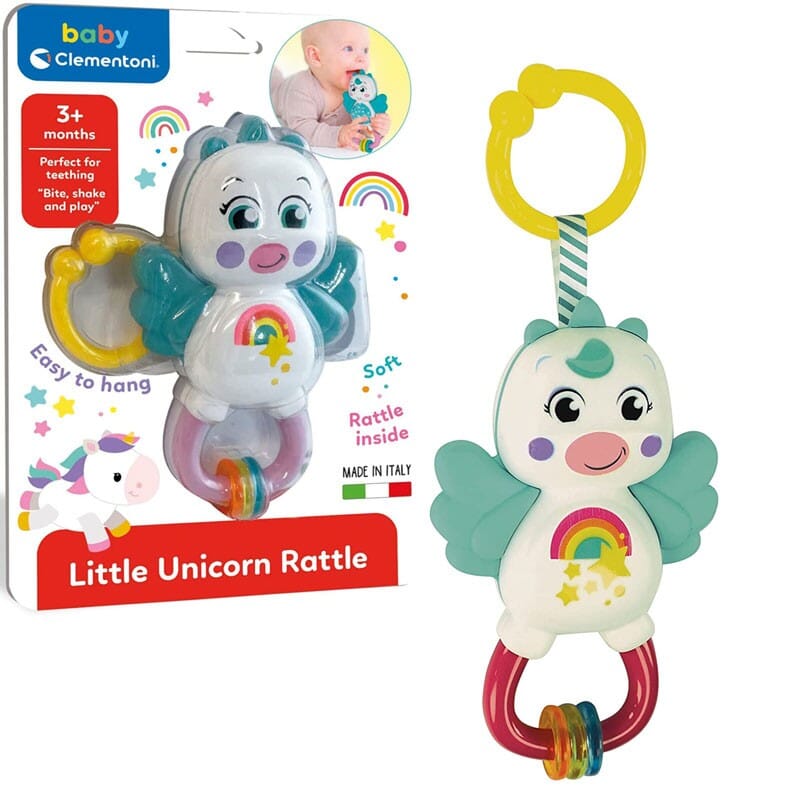 Little Unicorn Rattle SONAGLINO CLEMENTONI 