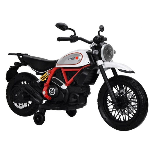 MOTO DUCATI SCAMBLER DESERT 12V 4,5Ah toysvaldichianasrl 