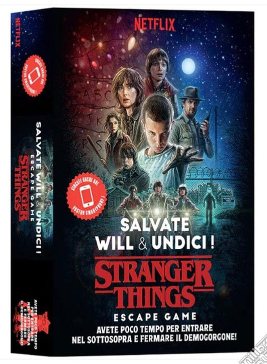 Ms Edizioni: Stranger Things - Escape Game - Salvate Will E Undici toysvaldichiana.it 