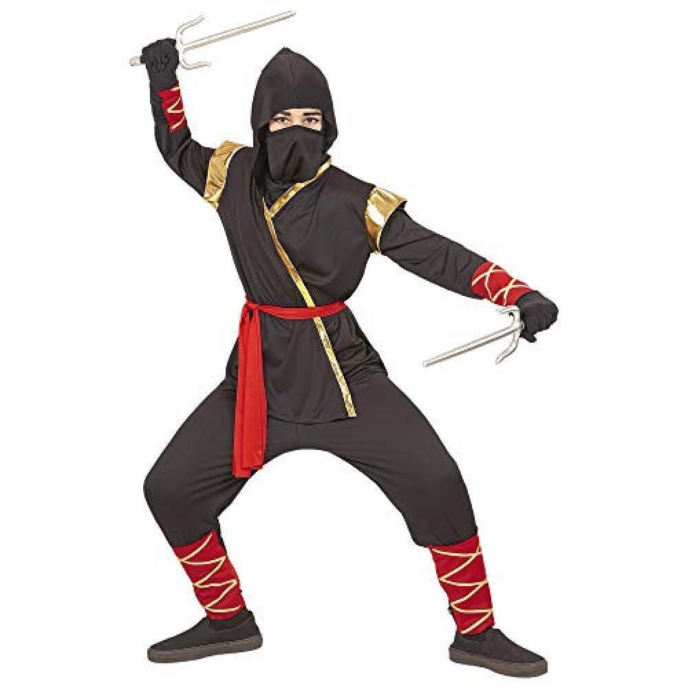 NINJA (casacca con cappuccio, pantaloni, cintura, mascherina, bracciali, gambali) toysvaldichiana.it 