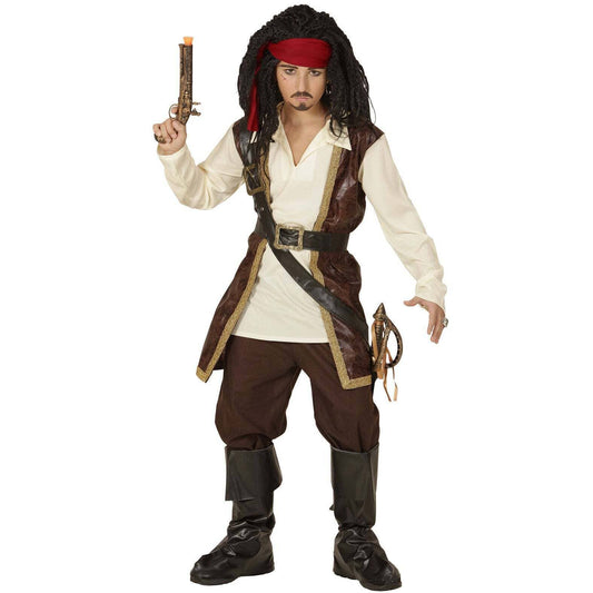 PIRATA (casacca con camicia, pantaloni, cintura, portaspada con fibbia, fascia per testa, copristi toysvaldichiana.it 