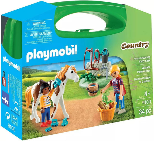 PLAYMOBIL 9100 VALIGETTA GRANDE MANEGGIO PLAYMOBIL 