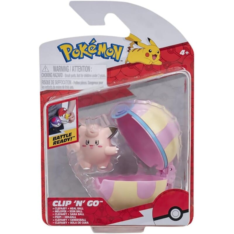 POKEMON Clefairy & Heal Ball REI TOYS 