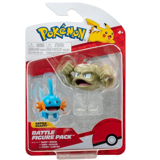 POKEMON Mudkip & Geodude REI TOYS 