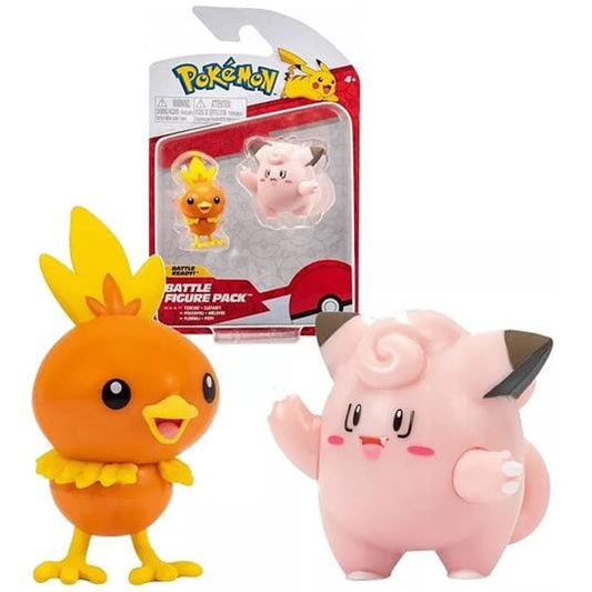 POKEMON Torchic & Clefairy REI TOYS 