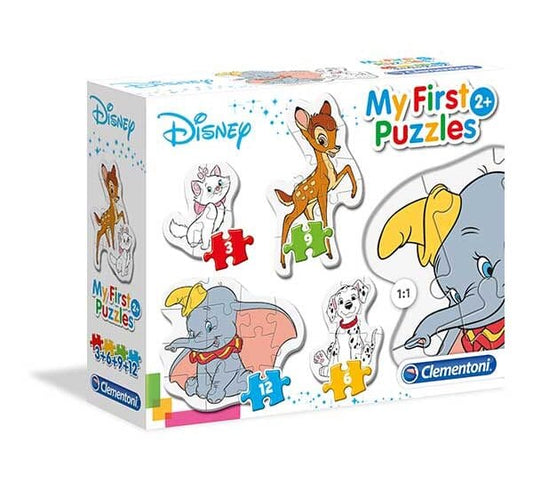 PUZZLE Animal Friends 3,6,9,12 Pezzi DA BAMBINI PICCOLI CLEMENTONI 