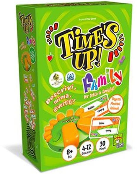 Time's Up Big Box Family. Base - ITA. Gioco da tavolo ASMODEE 