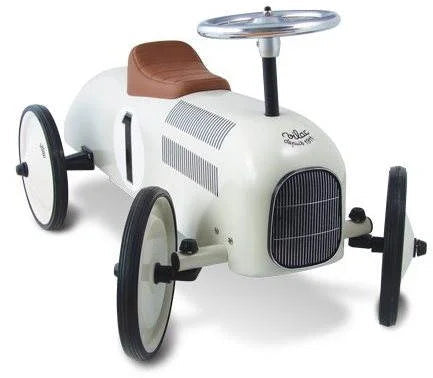 Vilac Auto cavalcabile vintage crema in Metallo toysvaldichiana.it 