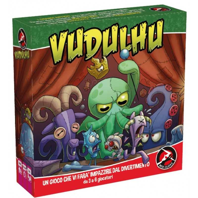 Vudulhu Gioco Da Tavolo Party Game Vudù Red Glove Lovecraft Incantesimi Età 8+