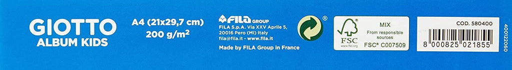 Fila Giotto Album Kids per Pittura 200 gr/m²