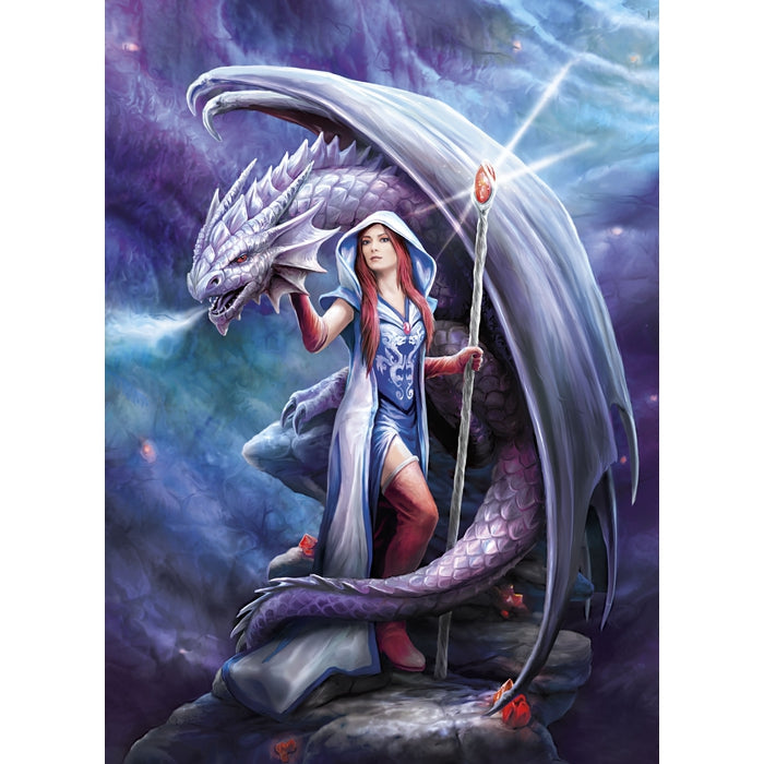 ANNE STOKES - DRAGON MAGE - Puzzle 1000 Pezzi Clementoni toysvaldichiana.it 