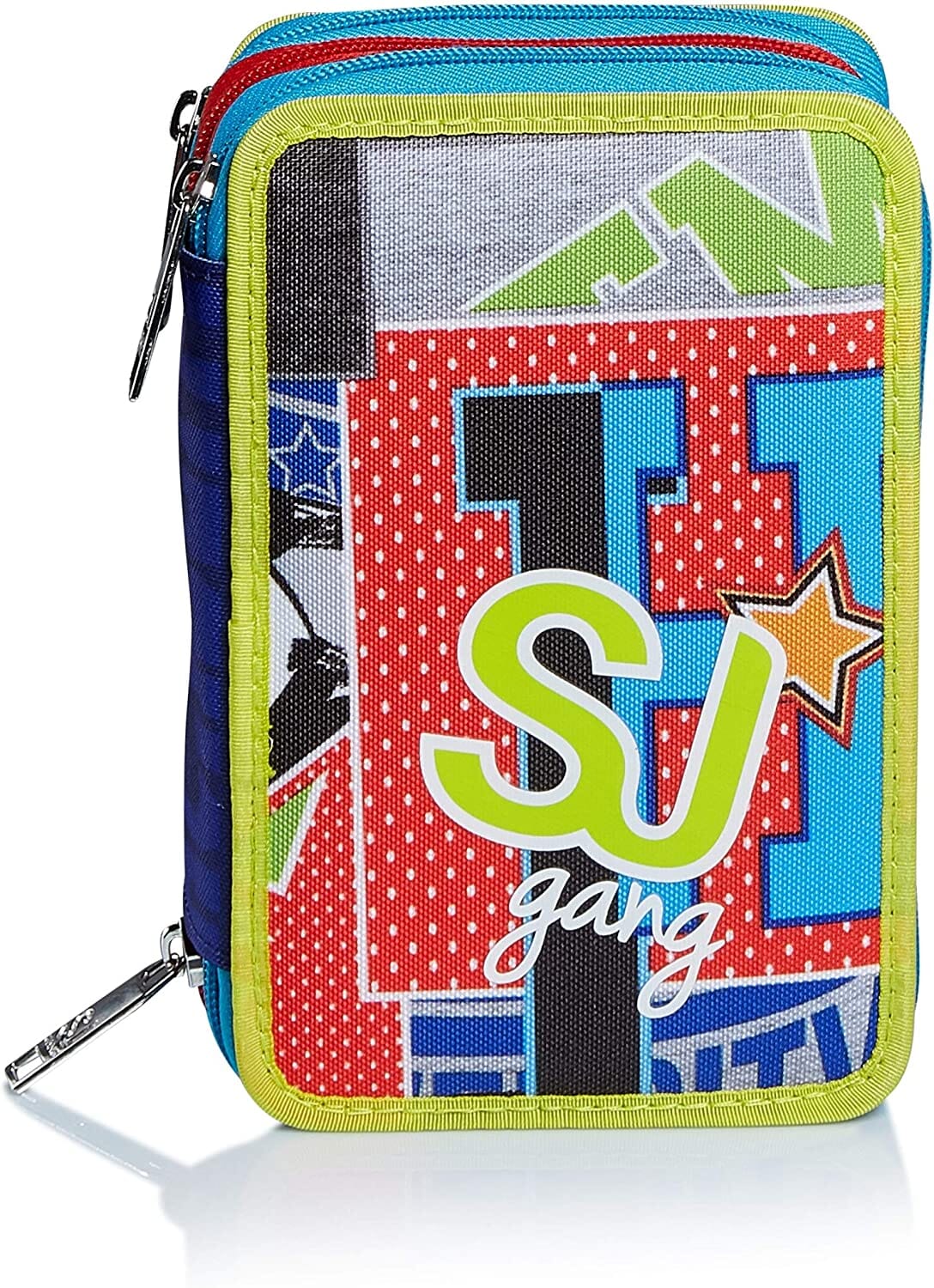 Astuccio 3 Zip Sj Gang College & Sport 3c2012001-426 toysvaldichiana.it 