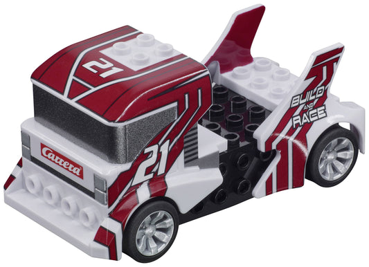 Build n Race - Race Truck white carrera Toys Valdichiana Shop on line 