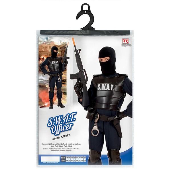 Costume di Carnevale Agente S.W.A.T.   8-10 Anni - toysvaldichiana.it