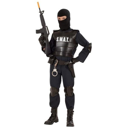 Costume di Carnevale Agente S.W.A.T.   8-10 Anni - toysvaldichiana.it