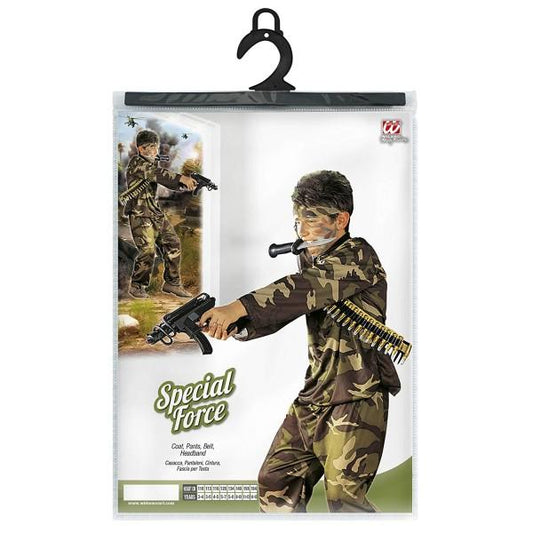 Costume di Carnevale Special Force   8-10 Anni - toysvaldichiana.it