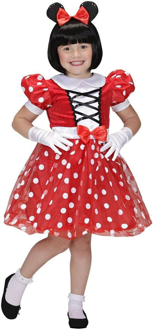 Costume di Carnevale Topina   4-5 Anni - toysvaldichiana.it