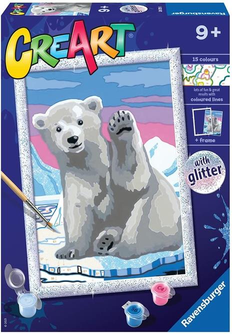 CreArt Serie D Ciao ciao Orso Polare toysvaldichiana.it 