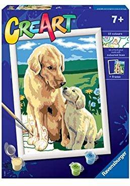 CreArt Serie D Golden Retriever sul prato toysvaldichiana.it 