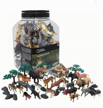 Cubo ANIMALI 40 Pezzi 24 Sogg E 16 Accessori toysvaldichiana.it 