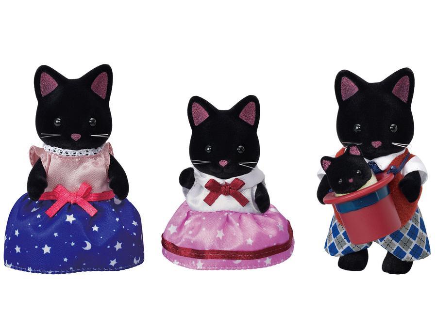 Famiglia Gatto Midnight SYLVANIAN FAMILIES 