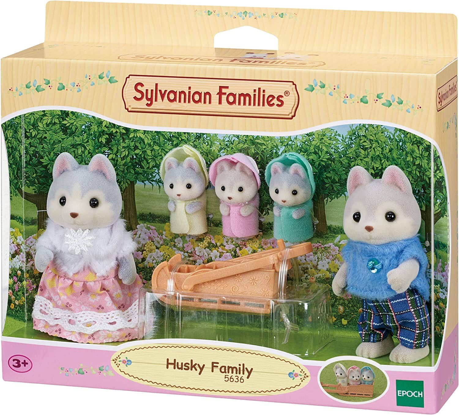 Famiglia Husky SYLVANIAN FAMILIES toysvaldichiana.it 