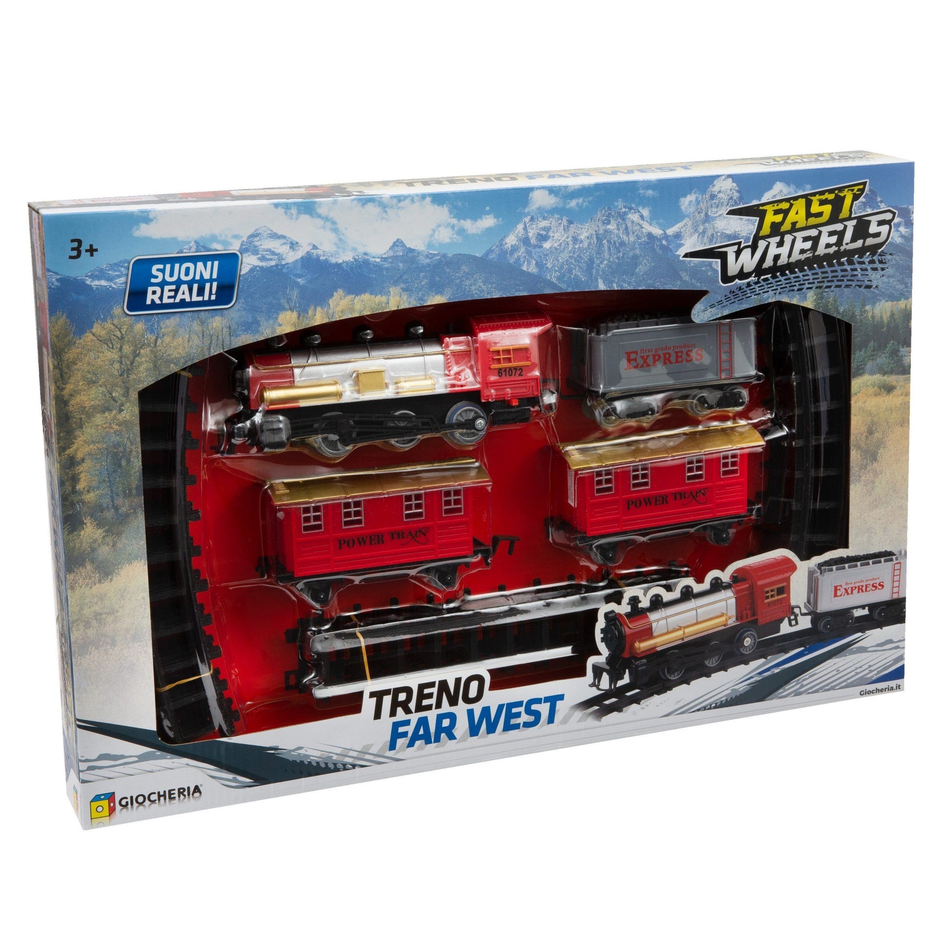 Fast Wheels - Treno Far West toysvaldichiana.it 